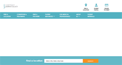 Desktop Screenshot of forefrontdermatology.com
