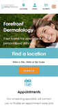 Mobile Screenshot of forefrontdermatology.com